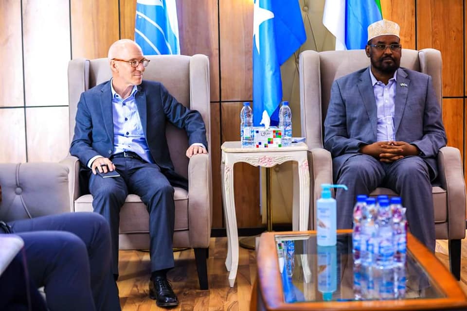 كسمايو .. مباحثات بين رئيس جوبالاند والمبعوث الأممي لدى الصومال
