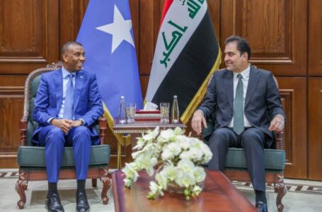 بغداد .. لقاء بين رئيس الوزراء الصومالي ورئيس مجلس النواب العرقي