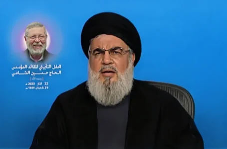 الحرب على “غزة” .. انتشال جثمان حسن نصر الله