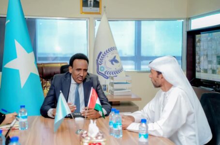 الصومال والإمارات .. لقاء في مقديشو بين رئيس دائرة الهجرة والسفير الإماراتي