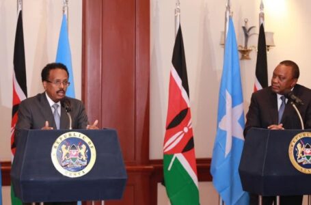 Uhuru and Farmaajo present at same event.