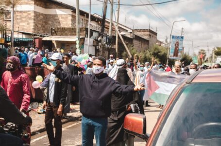Tens arrested at Freepalestine protests in Nairobi.