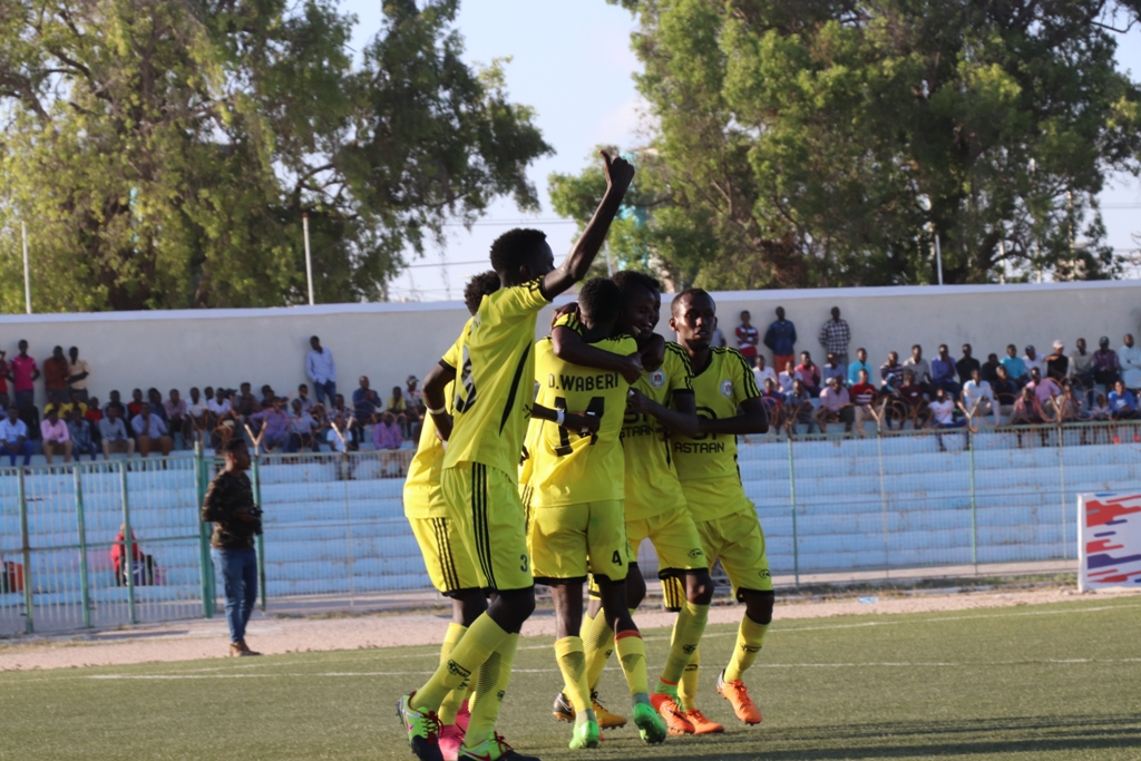 Waaberi oo sanadki afaraad oo xiriir ah usoo baxday fiinaalaha tartanka kubadda cagta degmooyinka Gobolka Banaadir.