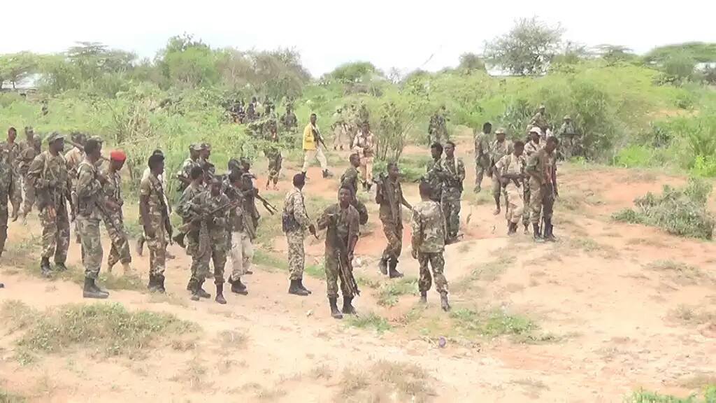 Ciidamo ka tirsan Dowladda oo isaga baxay saldhigyo ay ku lahaayeen Sh.Dhexe