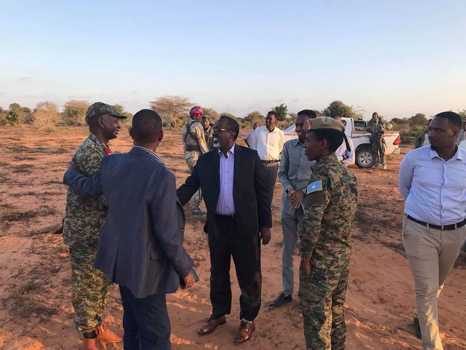 Wasiirrada Warfaafinta iyo Amniga oo Balcad kula kulmaya saraakiisha Ciidanka gadoodsan