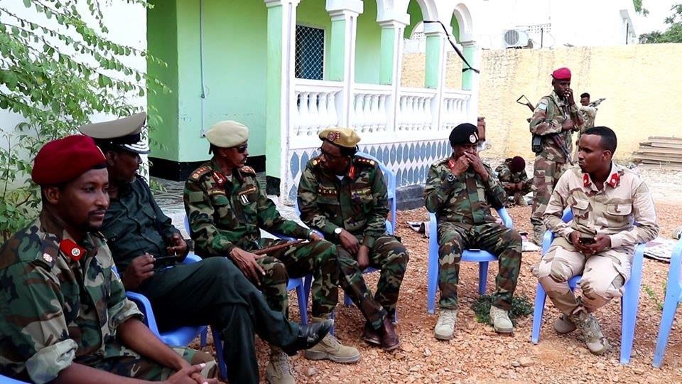 Taliyaha Ciidanka Dhulka Xoogga Dalka oo kulamo ka bilaabay Magaalada Baardheere ee Gobolka Gedo