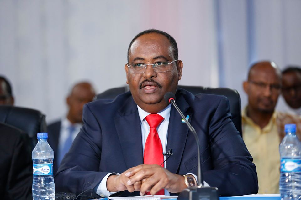 President Deni holds a Consultative meeting on matters of the elections.