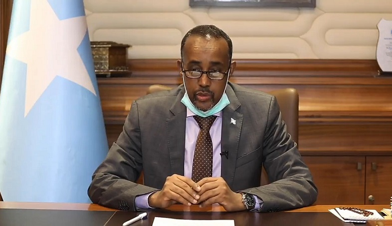 PM Roble urges the security officers and the citizens to cooperate with each other.