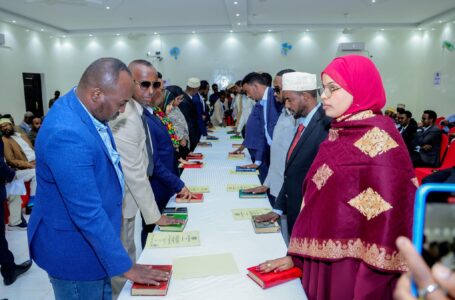 Xildhibaannada Maamulka Waqooyi Bari oo la dhaariyay